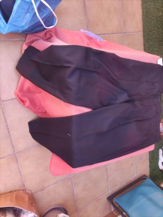 Traje negro conjunto