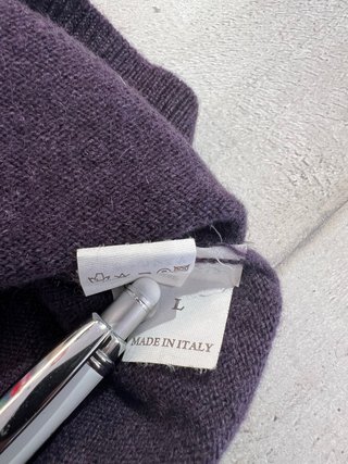 Maglione Brunello Cucinelli Cashmere Viola Donna L