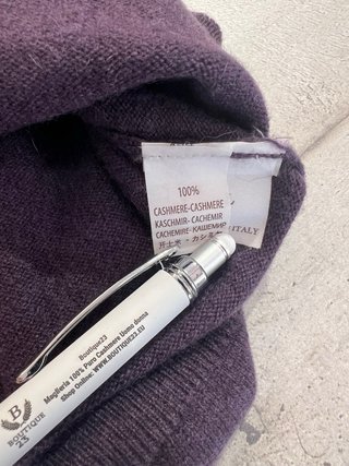 Maglione Brunello Cucinelli Cashmere Viola Donna L