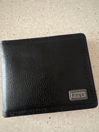 Cartera Wrangler Negra Caballero