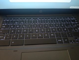 Portátil HP Chromebook 14 Plata