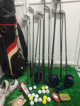 Set Completo Golf: Bolsa, Palos y Accesorios