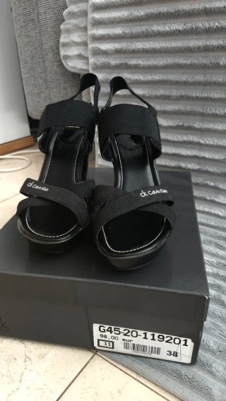 Sandalias CK Calvin Klein Negras