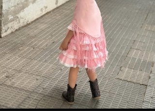 Vestido Flamenca Niña 5 Años, con braguita a juego