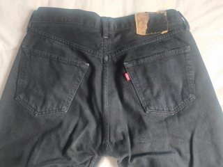 Pantalón Levis 501 Negro Talla 33x36