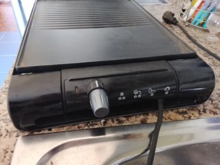 Plancha de cocina Philips eléctrica. Medidas 50x30