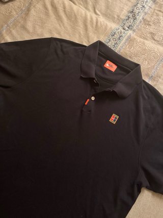 Polo Nike Court Negro