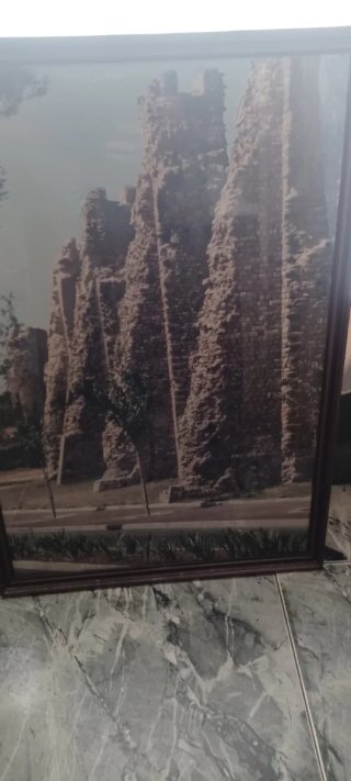 Cuadro Frejus Francia Ruinas