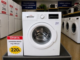 Lavadora Bosch 8 kg 1400 rpm A+++ Envio!