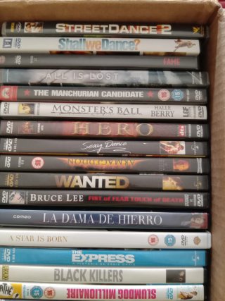Lote 60 DVDs vários filmes