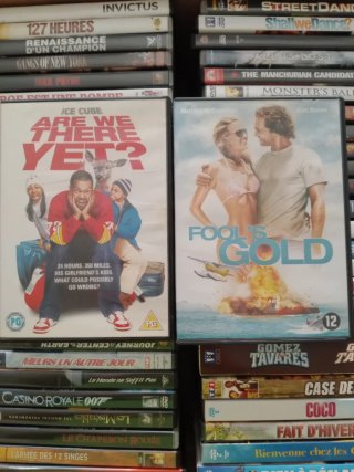 Lote 60 DVDs vários filmes