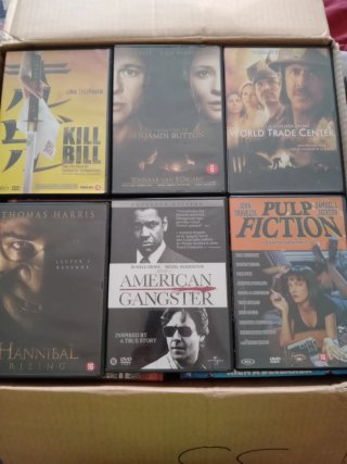 Lote 60 DVDs vários filmes