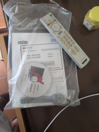 TV Sony Bravia Plata