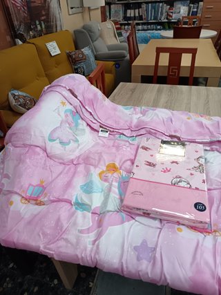 Edredón Infantil Unicornio 200x260 + Juego Sábanas