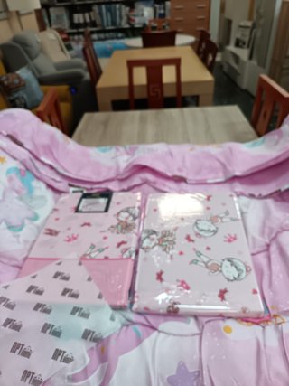 Edredón Infantil Unicornio 200x260 + Juego Sábanas