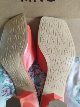 Sandalias Mango Naranja Talla 40 nuevas