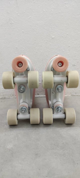 Patines Oxelo rosas talla 34
