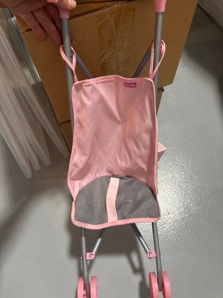 Dukkevogn rosa