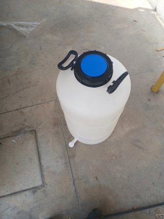 Bidón 60L con grifo