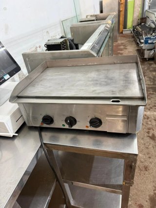 Plancha profesional acero inoxidable