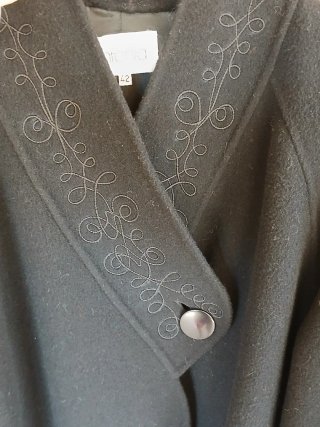 Cappotto vintage nero