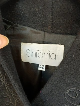 Cappotto vintage nero