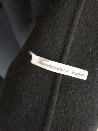 Cappotto vintage nero