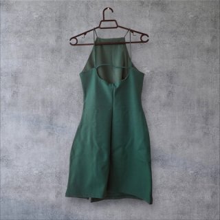 Vestido verde halter
