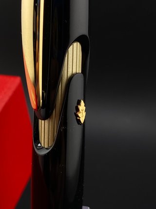 Bolígrafo Stipula Speed Negro/Oro