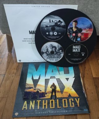 Mad Max Anthology Blu-ray Colección Vintage