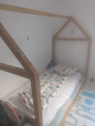 Casita Montessori Cama Infantil Madera