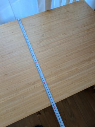 Escritorio Nórdico Bambú y Metal