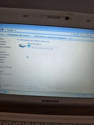 Mini Portátil Samsung N145 Plus (SSD 120GB)