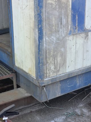 Caseta de Obra 5x2,1 m con Baño Completo