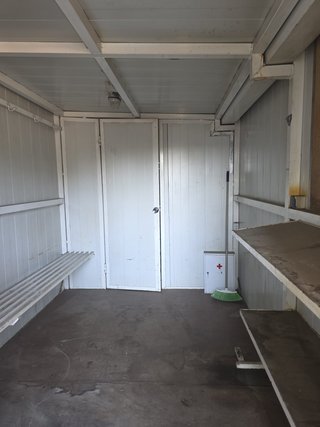 Caseta de Obra 5x2,1 m con Baño Completo
