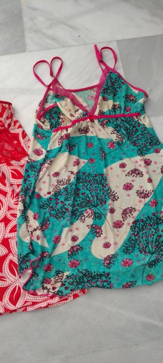 Lote de 2 camisones estampados