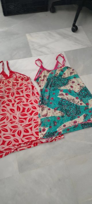 Lote de 2 camisones estampados