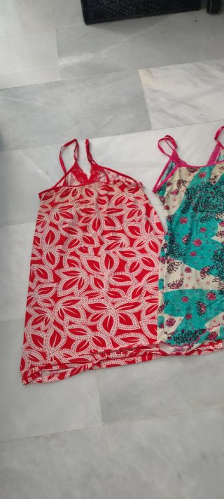 Lote de 2 camisones estampados