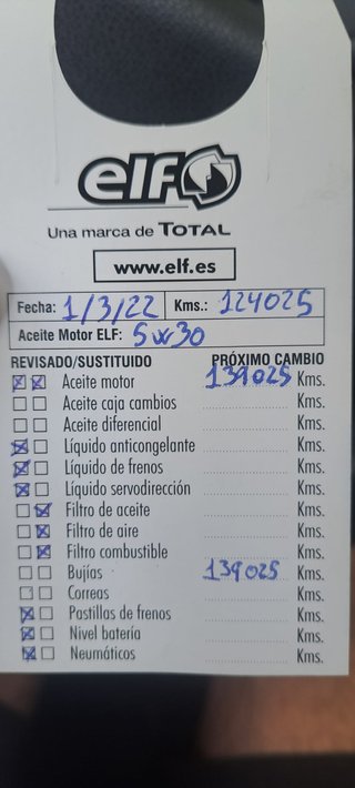 Ford Fiesta 1.4 Gasolina · 130000 km · ITV 06/2027