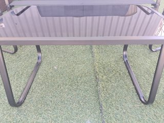 Conjunto de jardín: 2 sillones, sofá y mesa