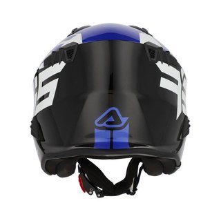 Casco Acerbis Jet Aria Graphic Negro/Azul