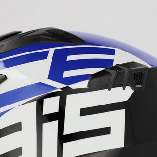 Casco Acerbis Jet Aria Graphic Negro/Azul