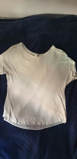 Blusa misto lino donna