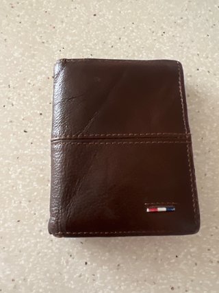 Cartera de piel para caballero