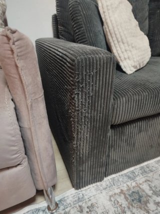 Sofá Cama Gris Pana