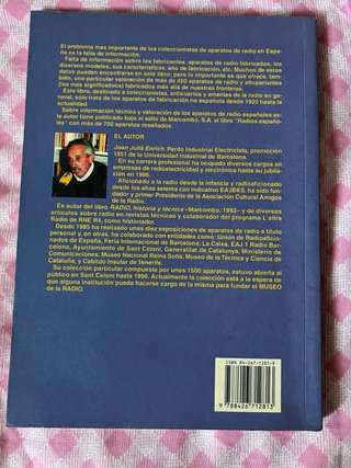 Libro Radios y altoparlantes, joan julia enrich