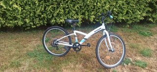 Bicicleta Btwin Original 100 Blanca de 24"