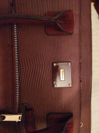 Bolso porta ordenador granate