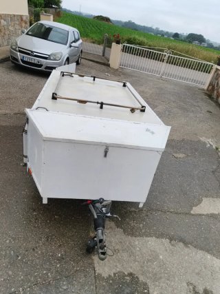 Carro tienda Alpen Kreuzer con documentación.