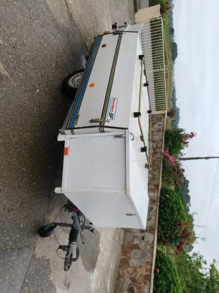 Carro tienda Alpen Kreuzer con documentación.